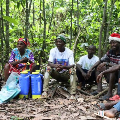 Réprésentants des communautés bénéficiant de l'appui de PAPFor