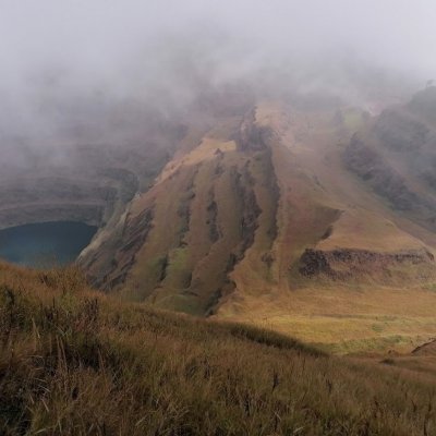 L'exploitation de fer dans les Mts Nimba a laissé des impacts importants. Cette zone était couverte de forêt primaire avant son exploitation. East Nimba Nature Reserve, Liberia. © M. Languy