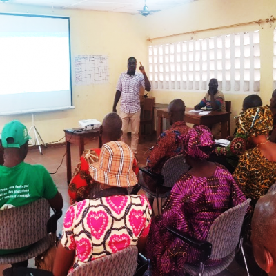 Session de formation d'AGIL à Sérédou, Décembre 2023